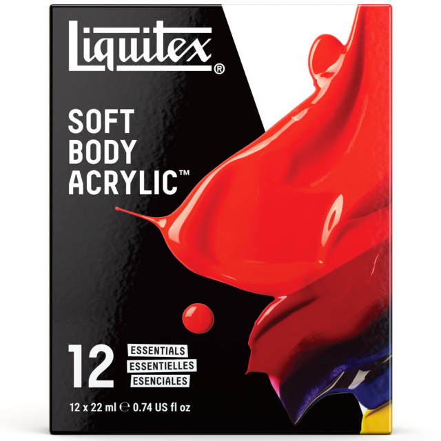 Peinture acrylique Soft Body Essentials Set 12x22 ml