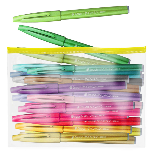 Fude Touch Brush Sign Pen  Lot de 36