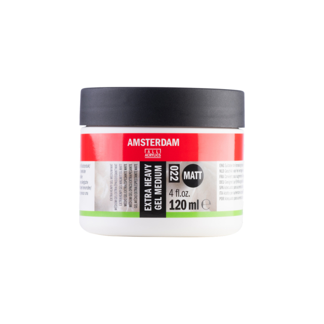 Extra heavy gel medium matt 022 120 ml