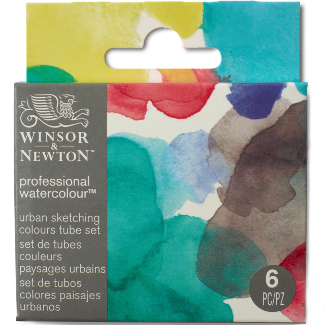 Aquarelle Professional Tubes 5 ml Urban Set de 6