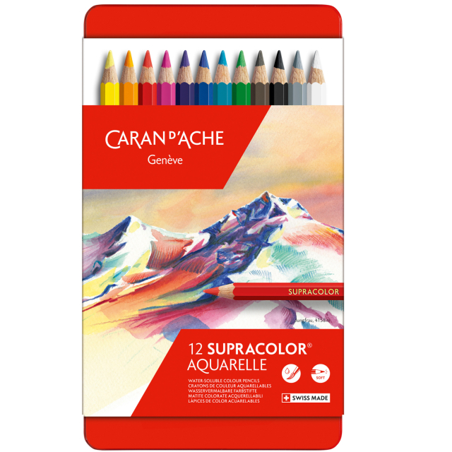 Supracolor Aquarelle lot de 12