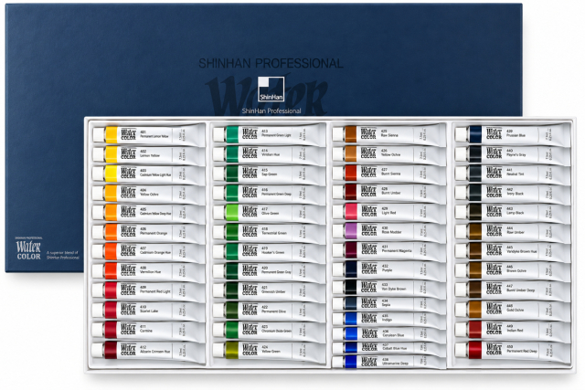 Peinture aquarelle PRO lot de 48