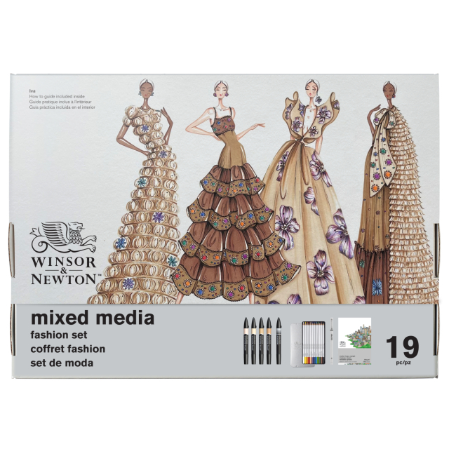 Mixed Media Set Fashion 19 pièces