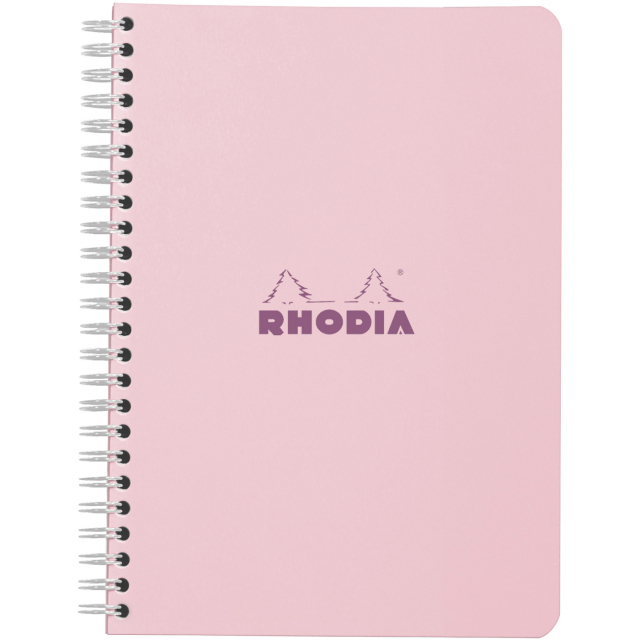 Notebook Spiral Pink A5 à lignes