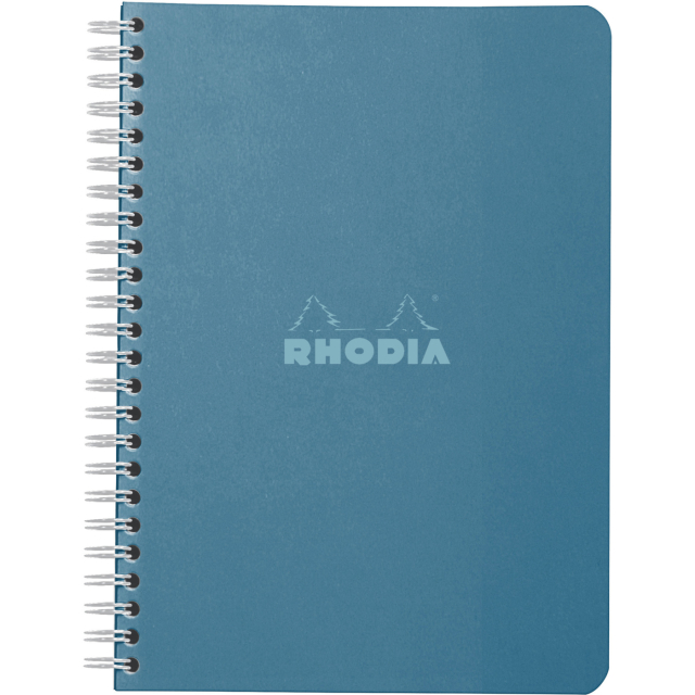 Notebook Spiral Peacock A5 à lignes
