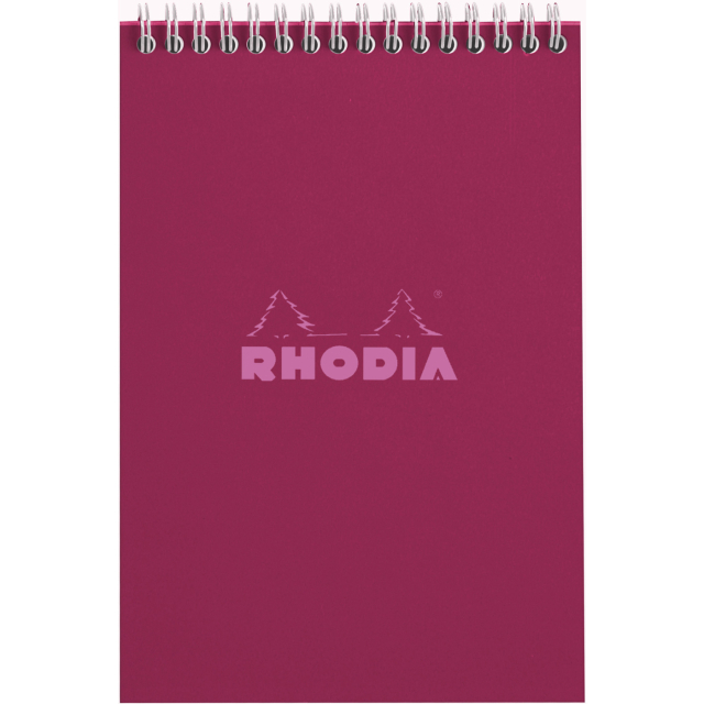 Classic Notepad Plum A5 à lignes