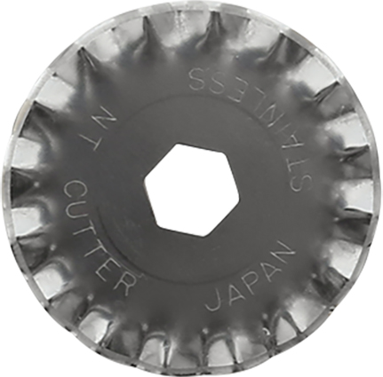 Cutter rotatif Lames de rechange Coupe ondulée BW-28P 2-pack