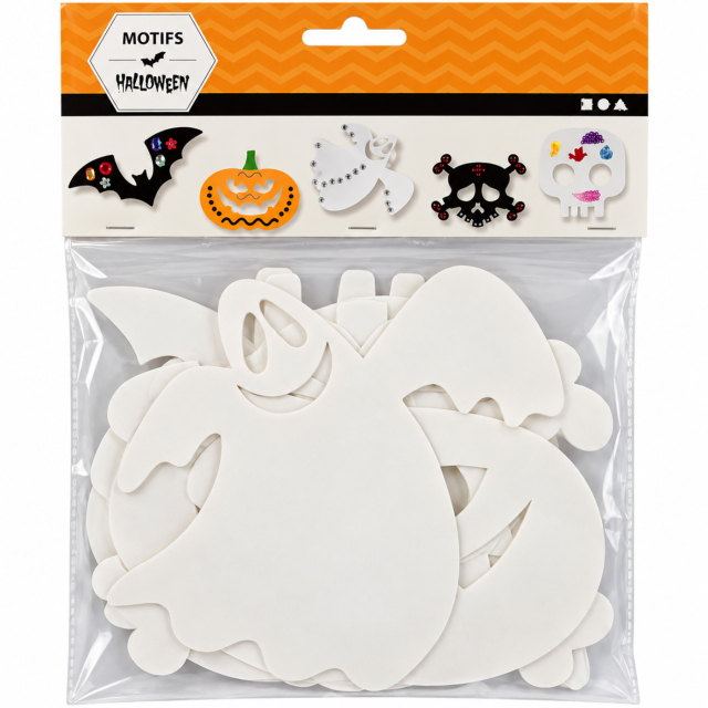 Figurines en papier Halloween Set de 16