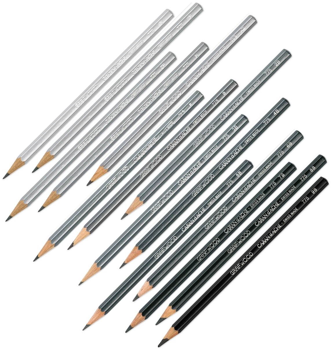 Grafwood Crayon à papier dans le groupe Matériels d'artistes / Craie et Graphite / Graphite et crayon à papier chez Pen Store (100000_r)