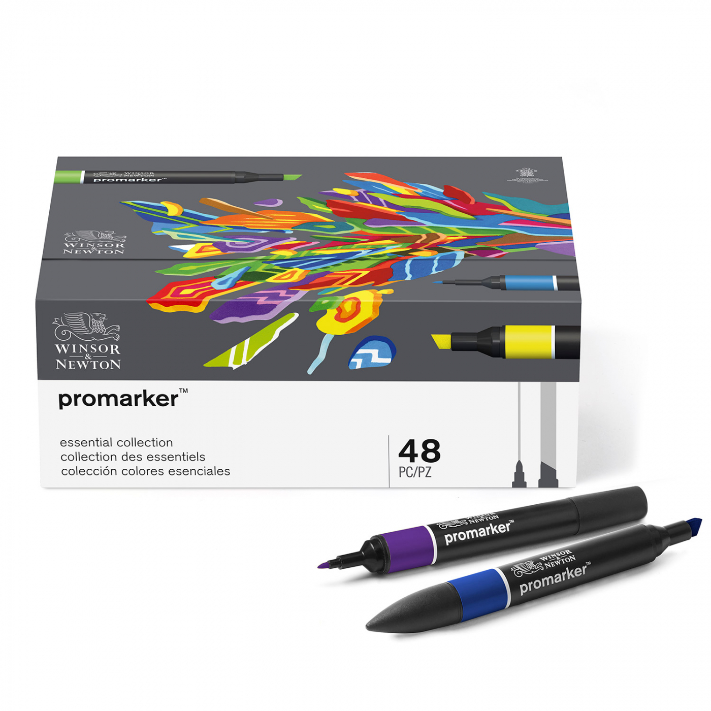 Promarker Essential Collection ensemble de 48 dans le groupe Stylos / Crayons d'artistes / Feutres d'illustrations chez Pen Store (100004)