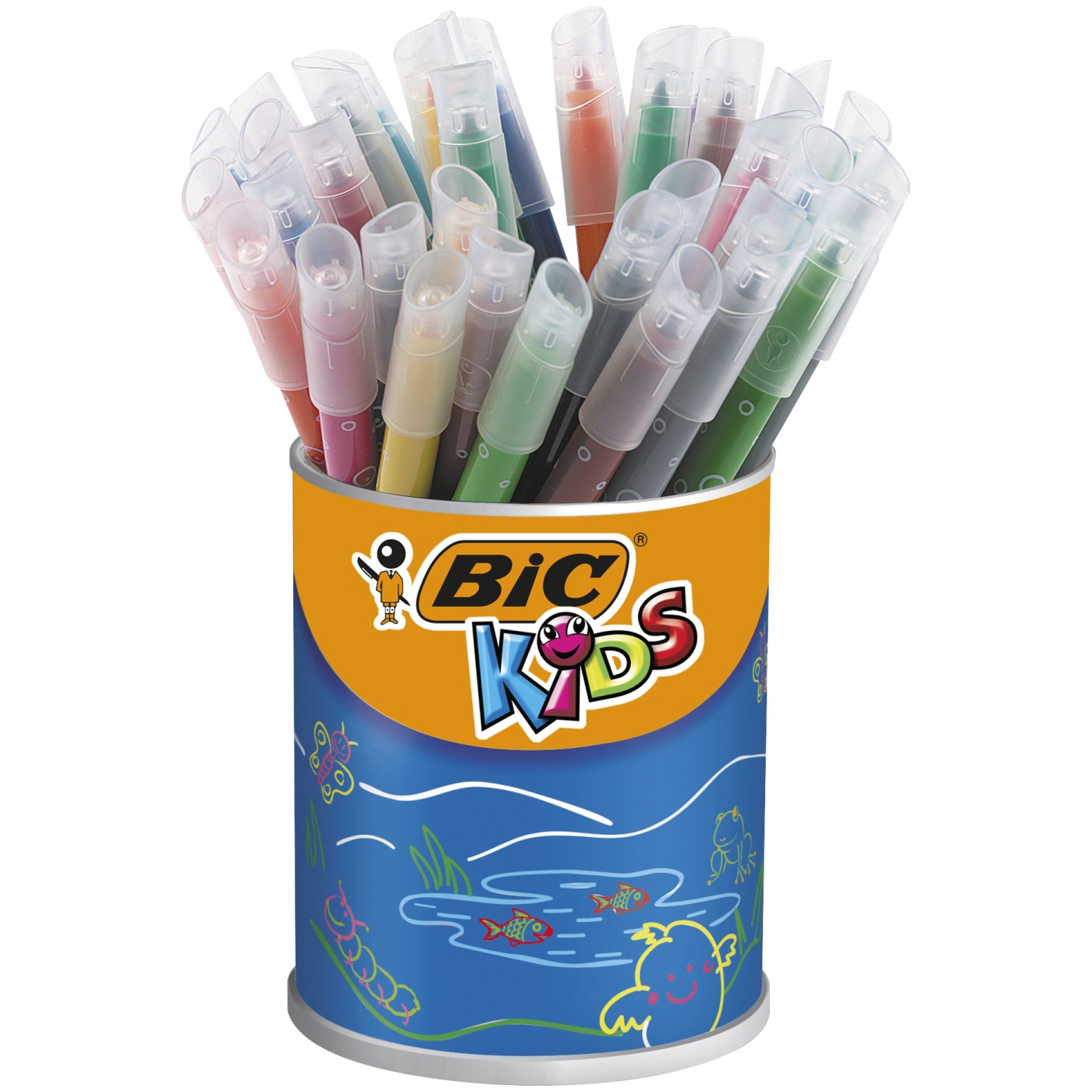 Feutres de coloriage Kids Couleur (+5 ans) Lot de 36 dans le groupe Kids / Crayons pours les enfants / 5 ans + chez Pen Store (100254)