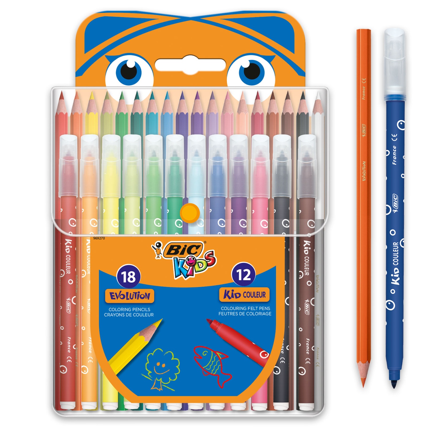 Kit de coloriage Kids 2 - 30 pièces dans le groupe Kids / Crayons pours les enfants / Feutres pour les enfants chez Pen Store (100261)