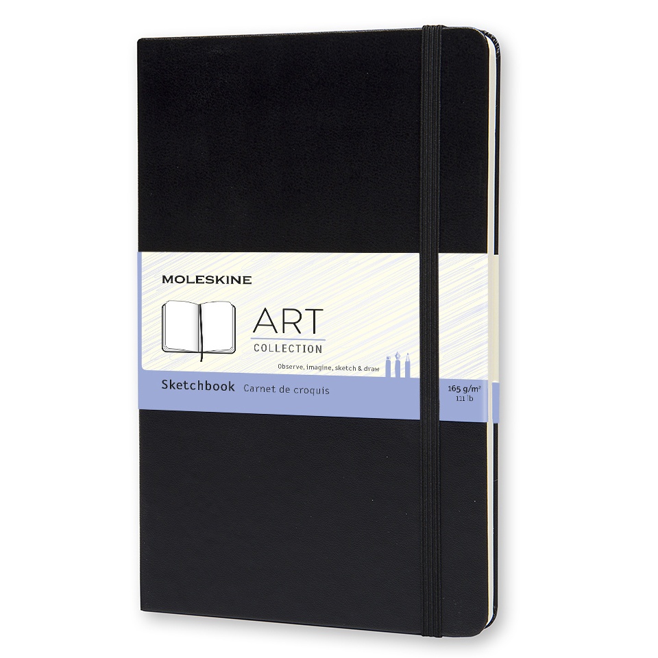 Sketchbook Large Black dans le groupe Papiers & Blocs / Bloc Artiste / Cahiers d'esquisses chez Pen Store (100382)