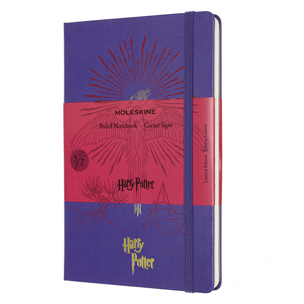Hardcover Large Harry Potter Violet dans le groupe Papiers & Blocs / Écrire et consigner / Carnets chez Pen Store (100399)