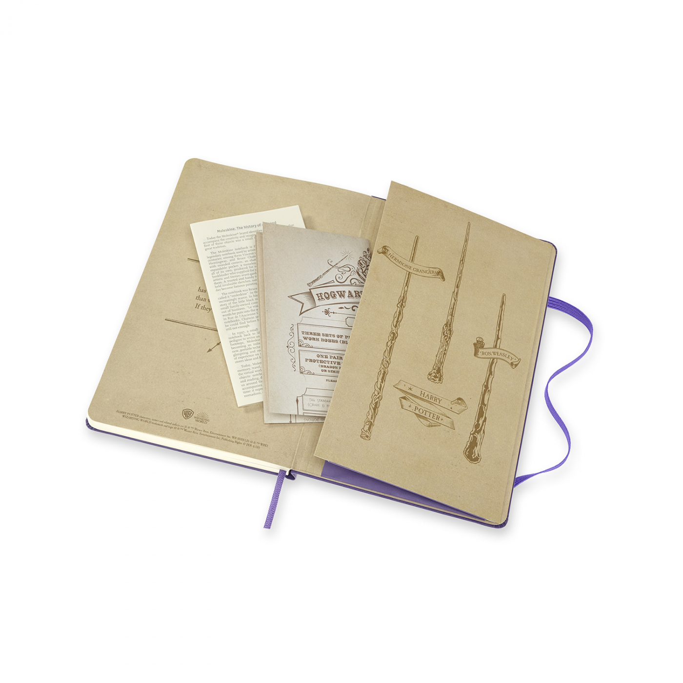Hardcover Large Harry Potter Violet dans le groupe Papiers & Blocs / Écrire et consigner / Carnets chez Pen Store (100399)