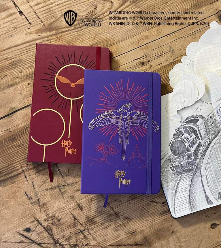 Hardcover Large Harry Potter Black dans le groupe Papiers & Blocs / Écrire et consigner / Carnets chez Pen Store (100401)