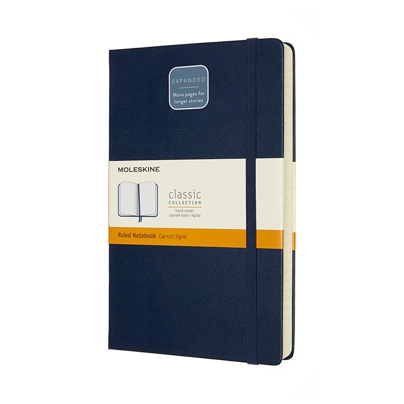 Classic Hardcover Expanded Blue dans le groupe Papiers & Blocs / Écrire et consigner / Carnets chez Pen Store (100430_r)