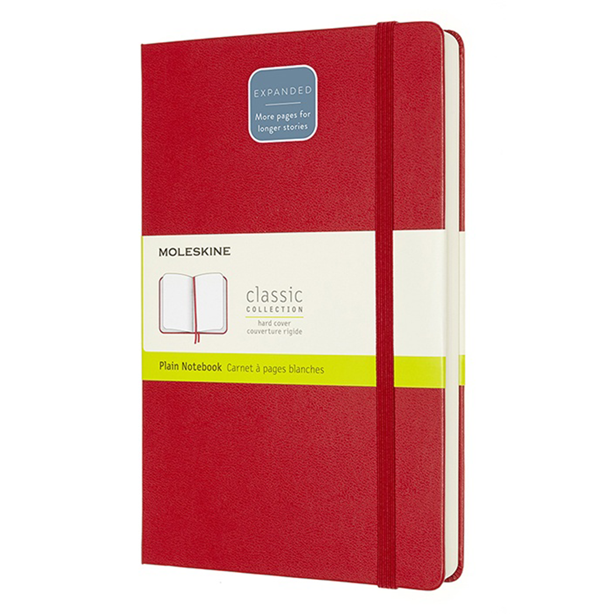 Classic Hardcover Expanded Red dans le groupe Papiers & Blocs / Écrire et consigner / Carnets chez Pen Store (100432_r)