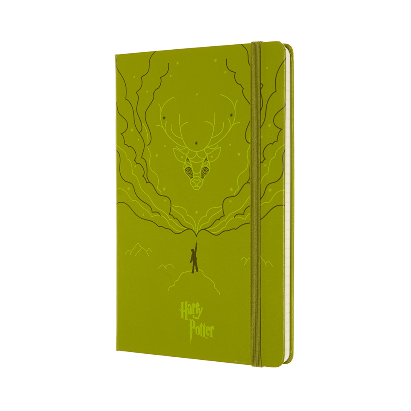 Hardcover Large Harry Potter Olive dans le groupe Papiers & Blocs / Écrire et consigner / Carnets chez Pen Store (100466)