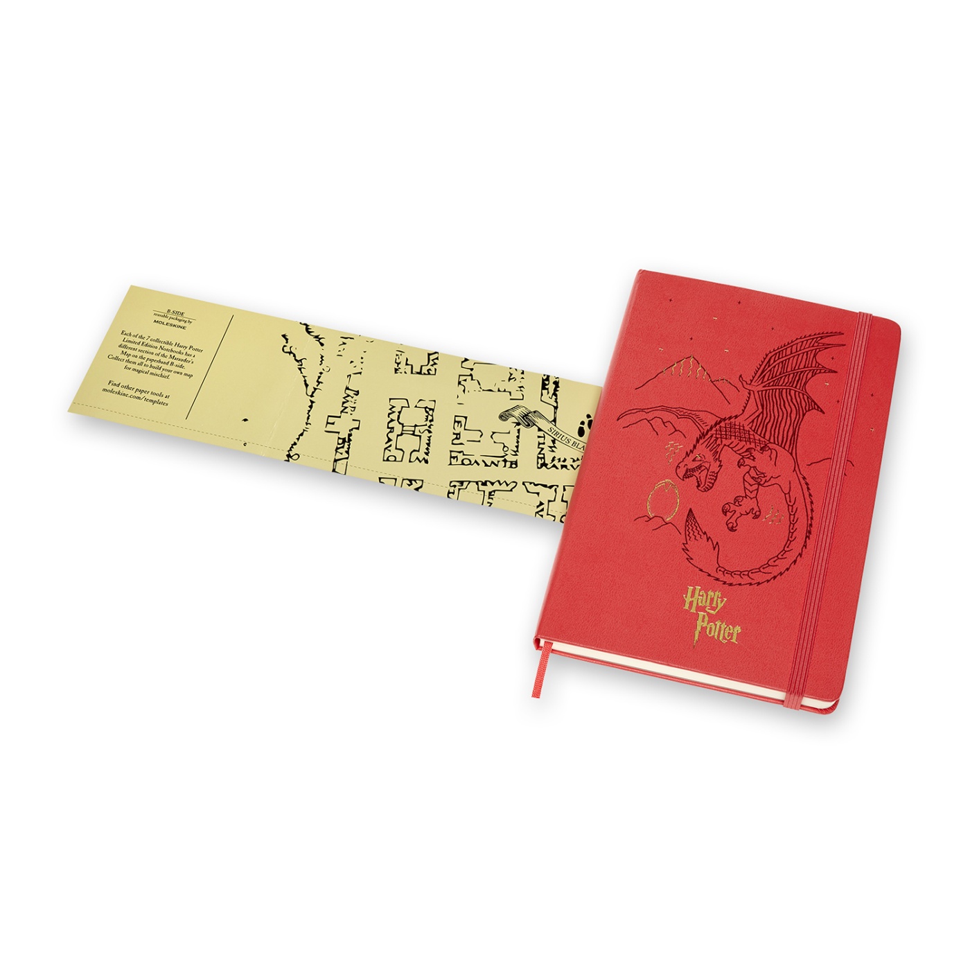 Hardcover Large Harry Potter Red dans le groupe Papiers & Blocs / Écrire et consigner / Carnets chez Pen Store (100467)