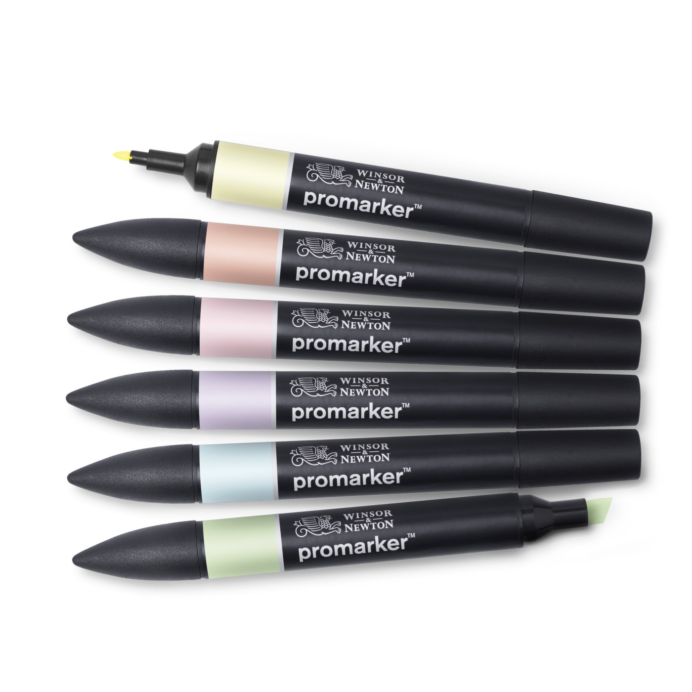 ProMarker ensemble de 6 Pastel tones dans le groupe Stylos / Crayons d'artistes / Feutres d'illustrations chez Pen Store (100539)
