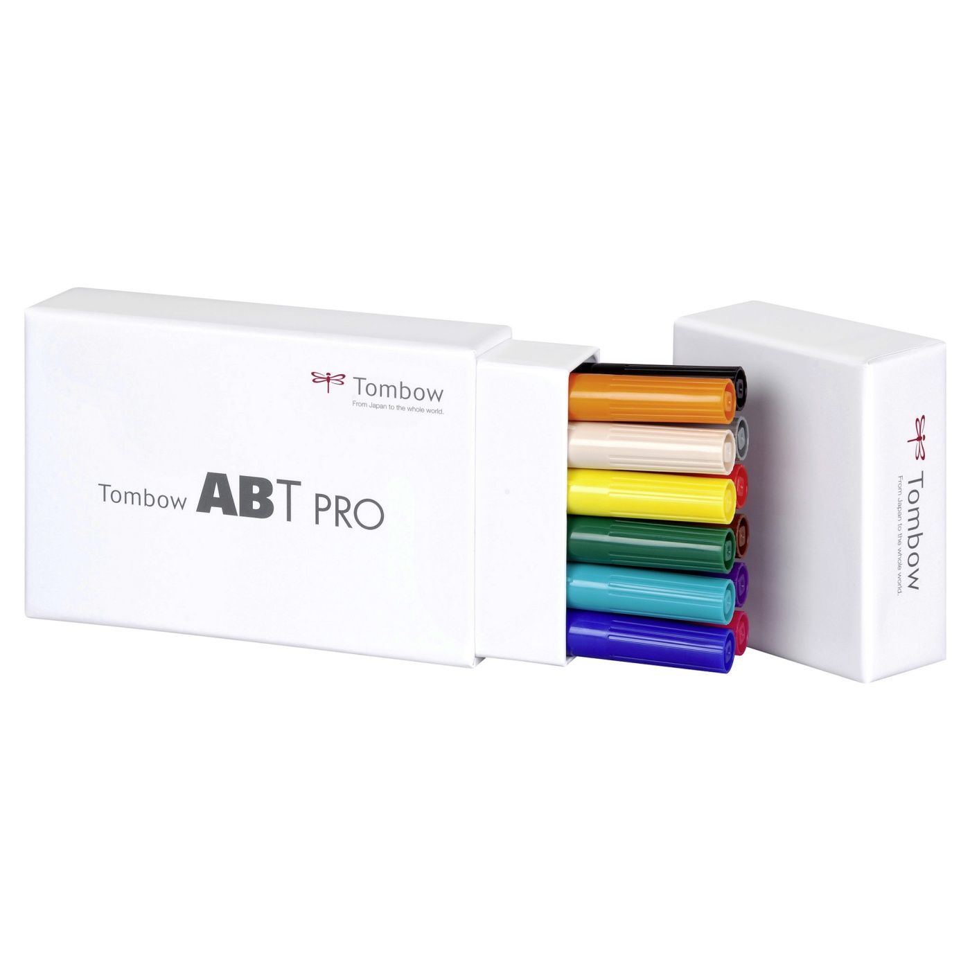 ABT PRO Dual Brush Pen ensemble de 12 Basic dans le groupe Stylos / Série de produits / ABT Dual Brush chez Pen Store (101254)