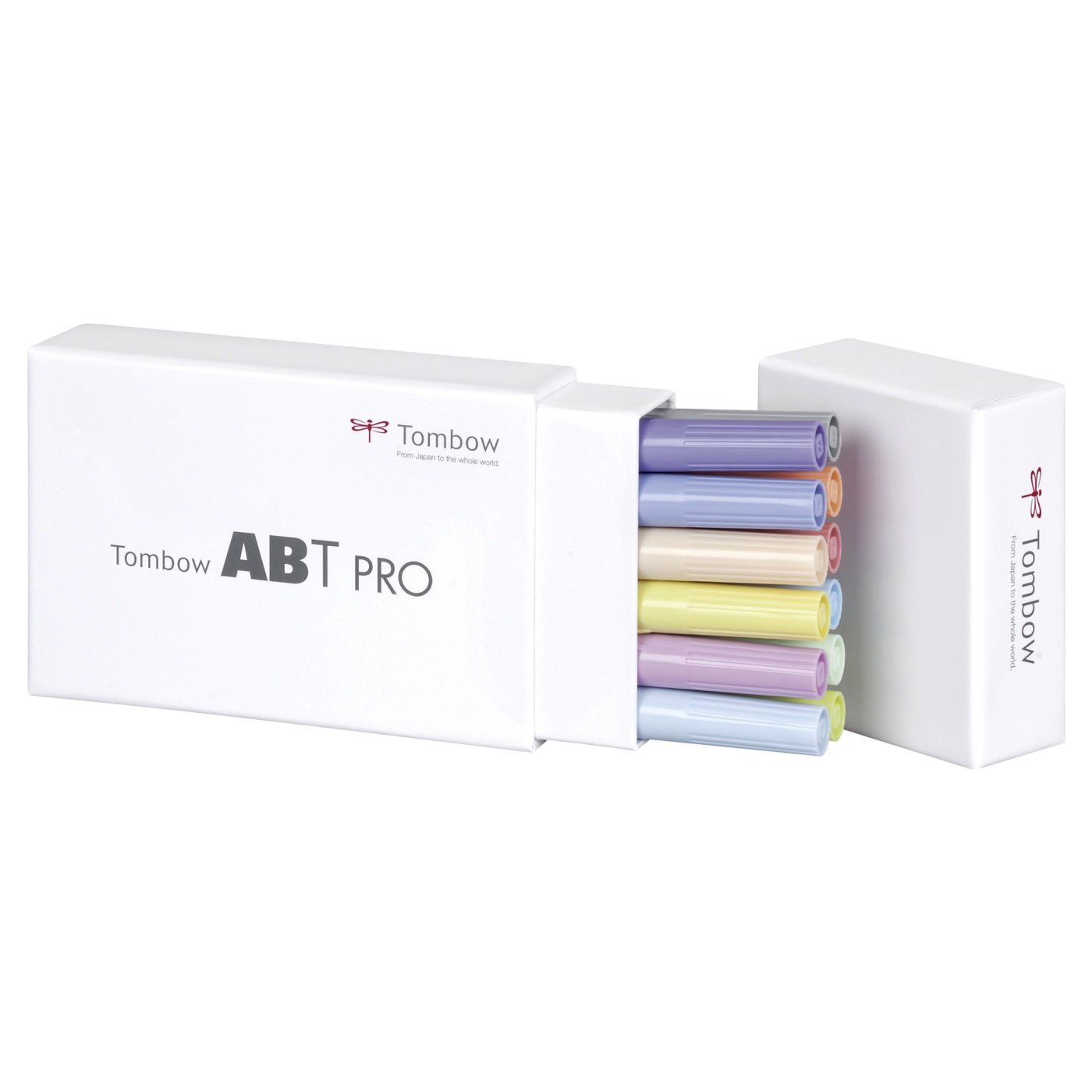 ABT PRO Dual Brush Pen ensemble de 12 Pastel dans le groupe Stylos / Crayons d'artistes / Feutres pinceaux chez Pen Store (101255)