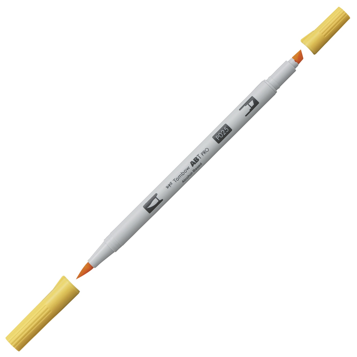 ABT PRO Dual Brush Pen ensemble de 5 Warm Grey dans le groupe Stylos / Crayons d'artistes / Feutres d'illustrations chez Pen Store (101258)
