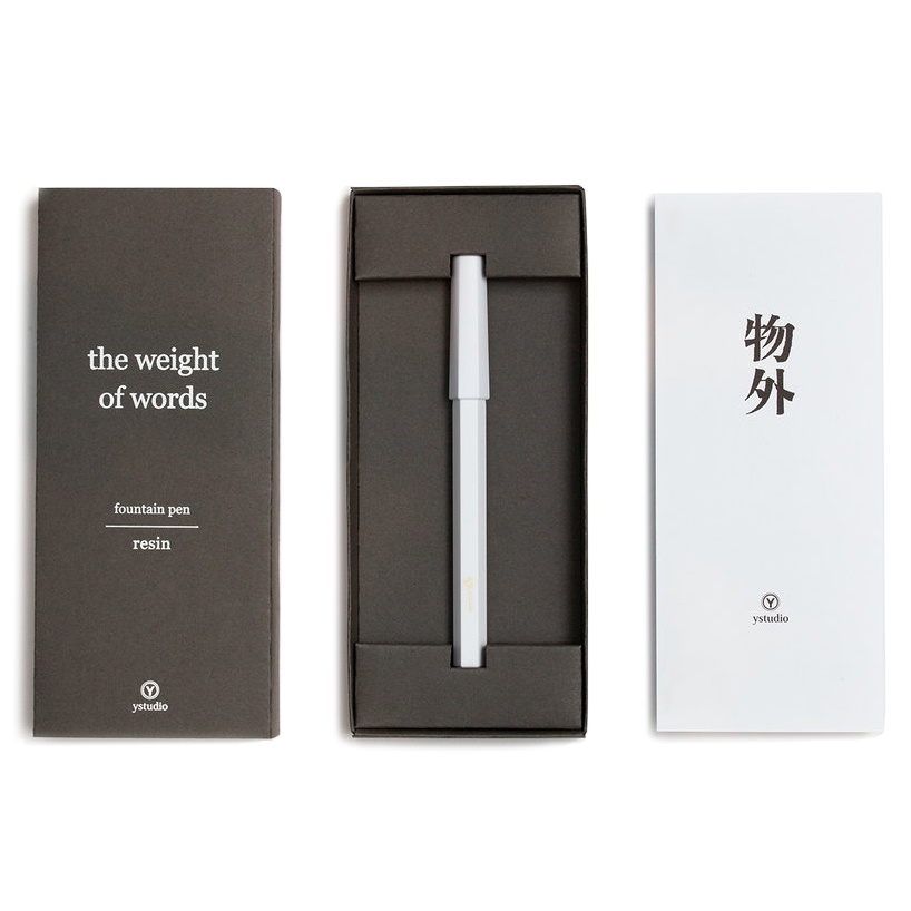 Stylo-plume Staedtler Initium Resina - Corps Blanc Résine, Plume Extra-fine (EF), Design épuré Premium - 2
