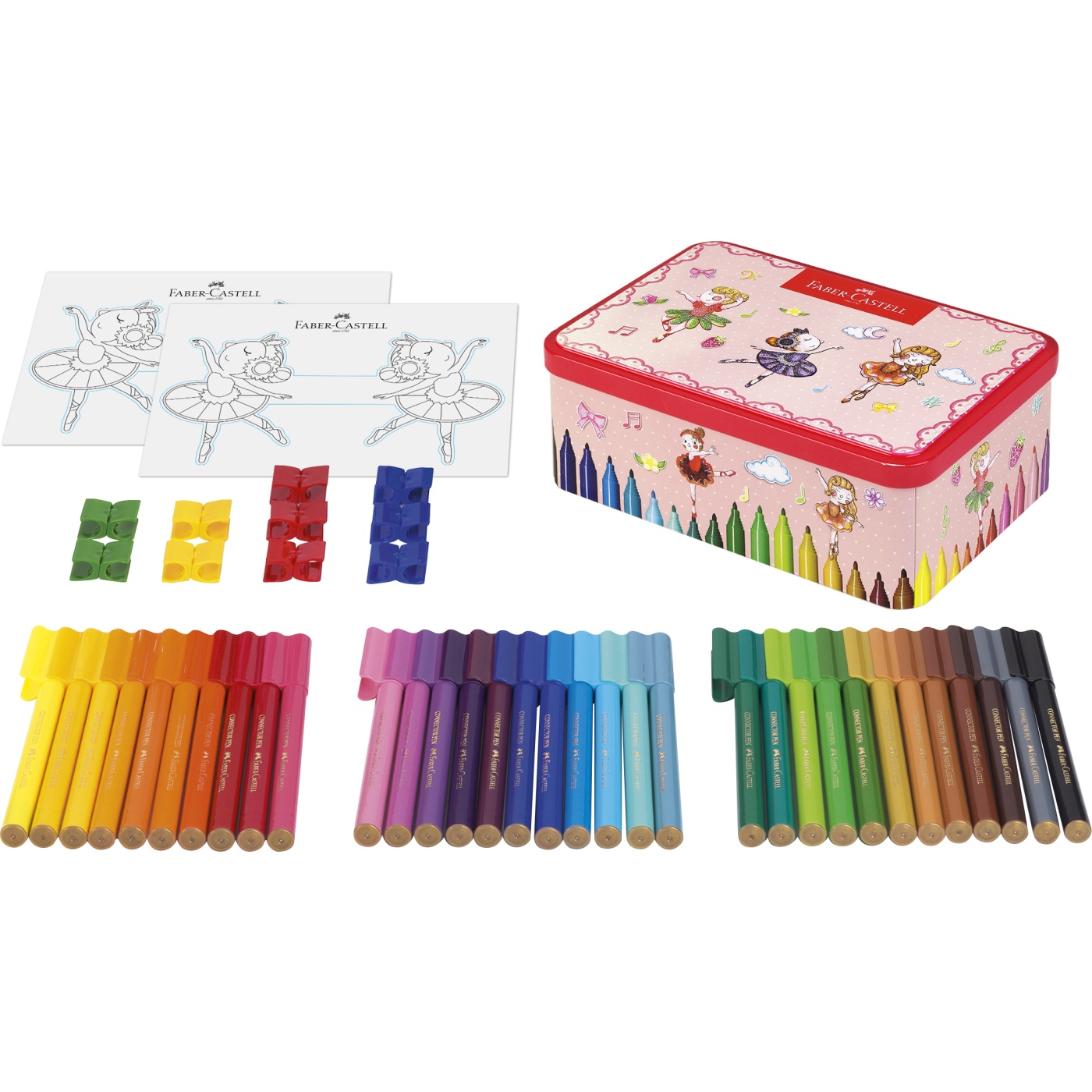 Feutres Connector Lot de 33 Ballerine (3 ans et +) dans le groupe Kids / Crayons pours les enfants / 3 ans + chez Pen Store (101404)