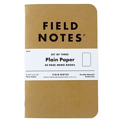 Memo Book Plain Lot de 3 dans le groupe Papiers & Blocs / Écrire et consigner / Blocs-notes chez Pen Store (101424)