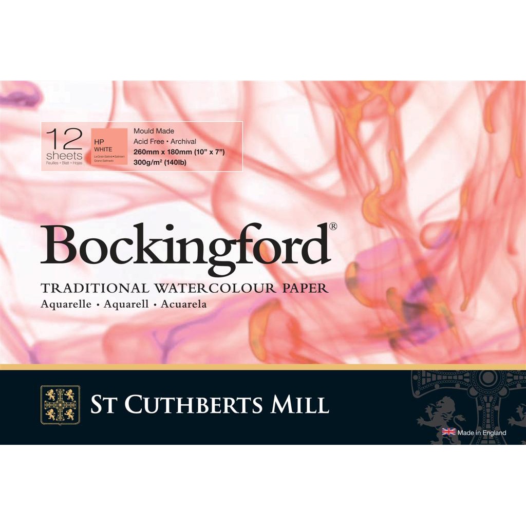 Bockingford Bloc aquarelle 260 x 180 mm 300 g HP dans le groupe Papiers & Blocs / Bloc Artiste / Bloc aquarelle chez Pen Store (101490)