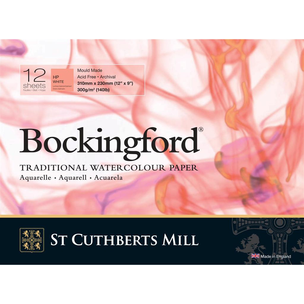 Bockingford Bloc aquarelle 310 x 230 mm 300 g HP dans le groupe Papiers & Blocs / Bloc Artiste / Bloc aquarelle chez Pen Store (101491)