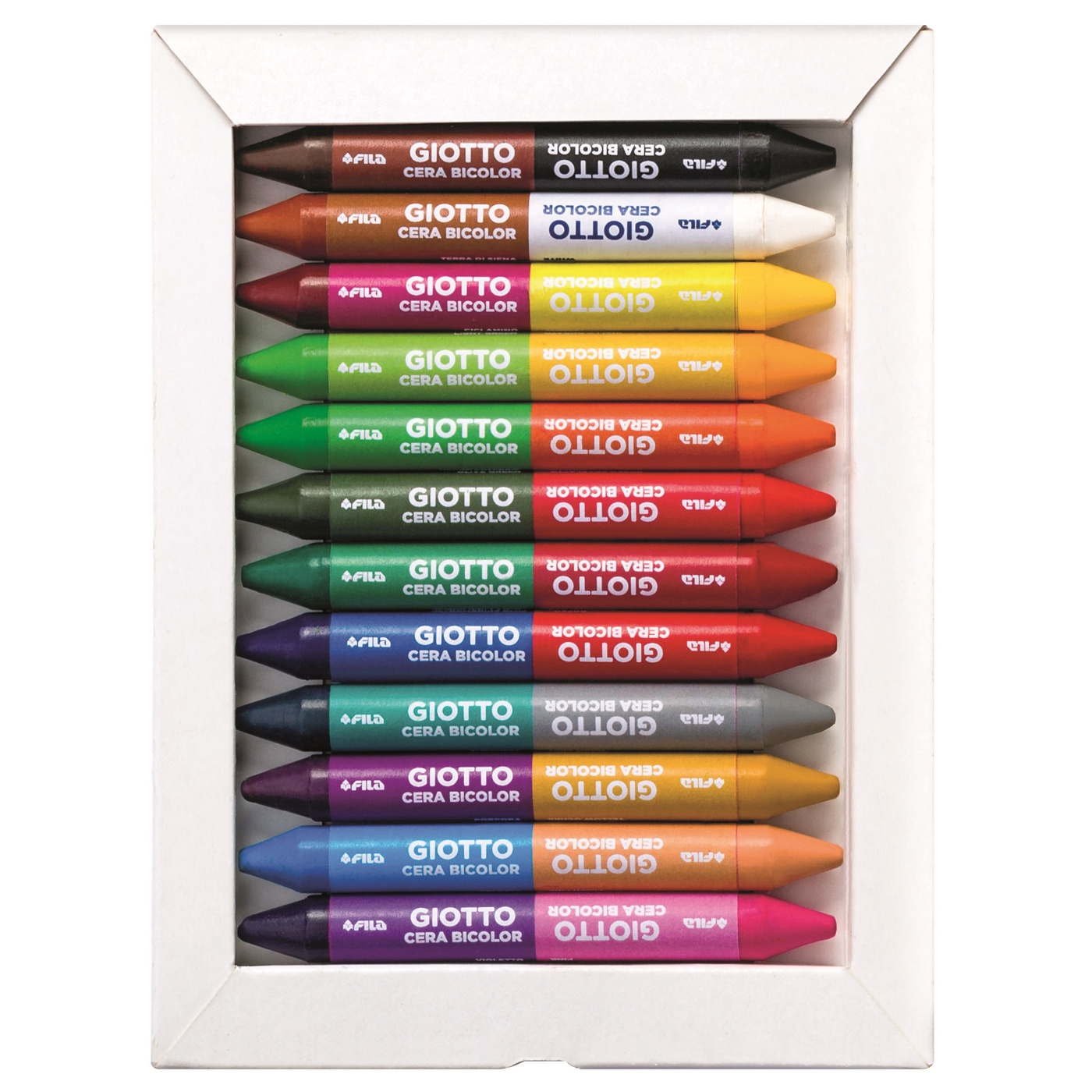 Cera Bicolor (+3 ans) Lot de 12 dans le groupe Kids / Crayons pours les enfants / Craies pour les enfants chez Pen Store (101595)