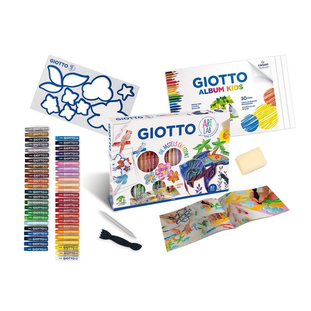 Art Lab Pastell - 82 pièces (+4 ans) dans le groupe Kids / Crayons pours les enfants / 5 ans + chez Pen Store (101601)