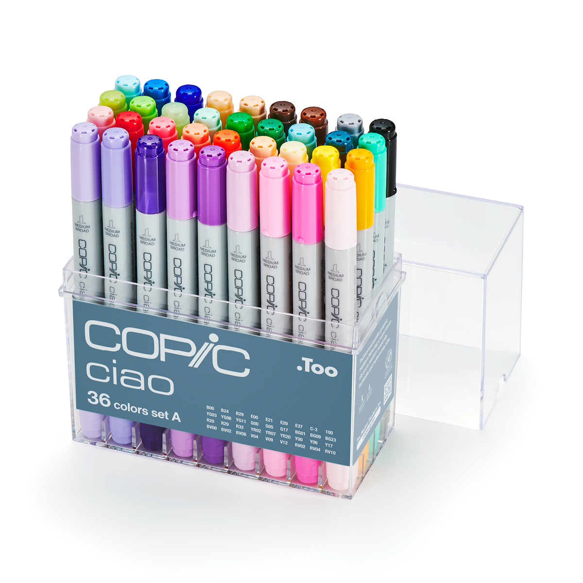 Ciao Lot de 36 Basic colors A dans le groupe Stylos / Crayons d'artistes / Feutres d'illustrations chez Pen Store (103254)