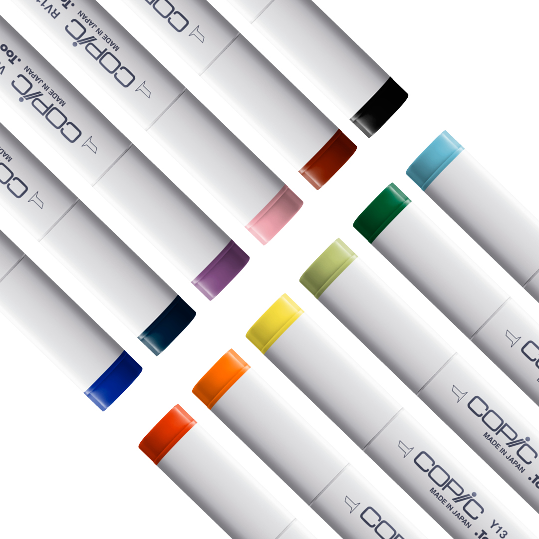 Classic Lot de 12 Basic colors