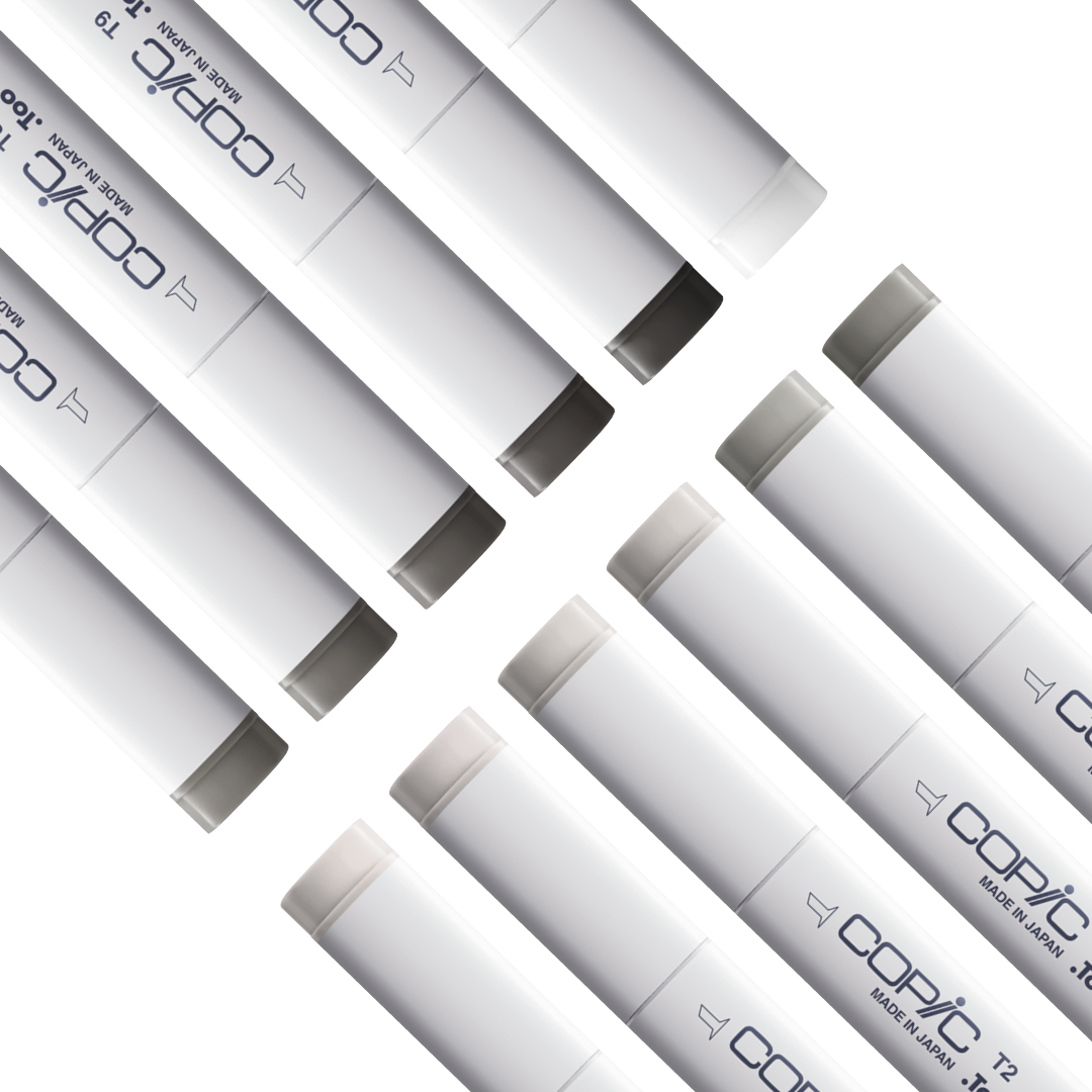 Classic Lot de 12 Toner Gray