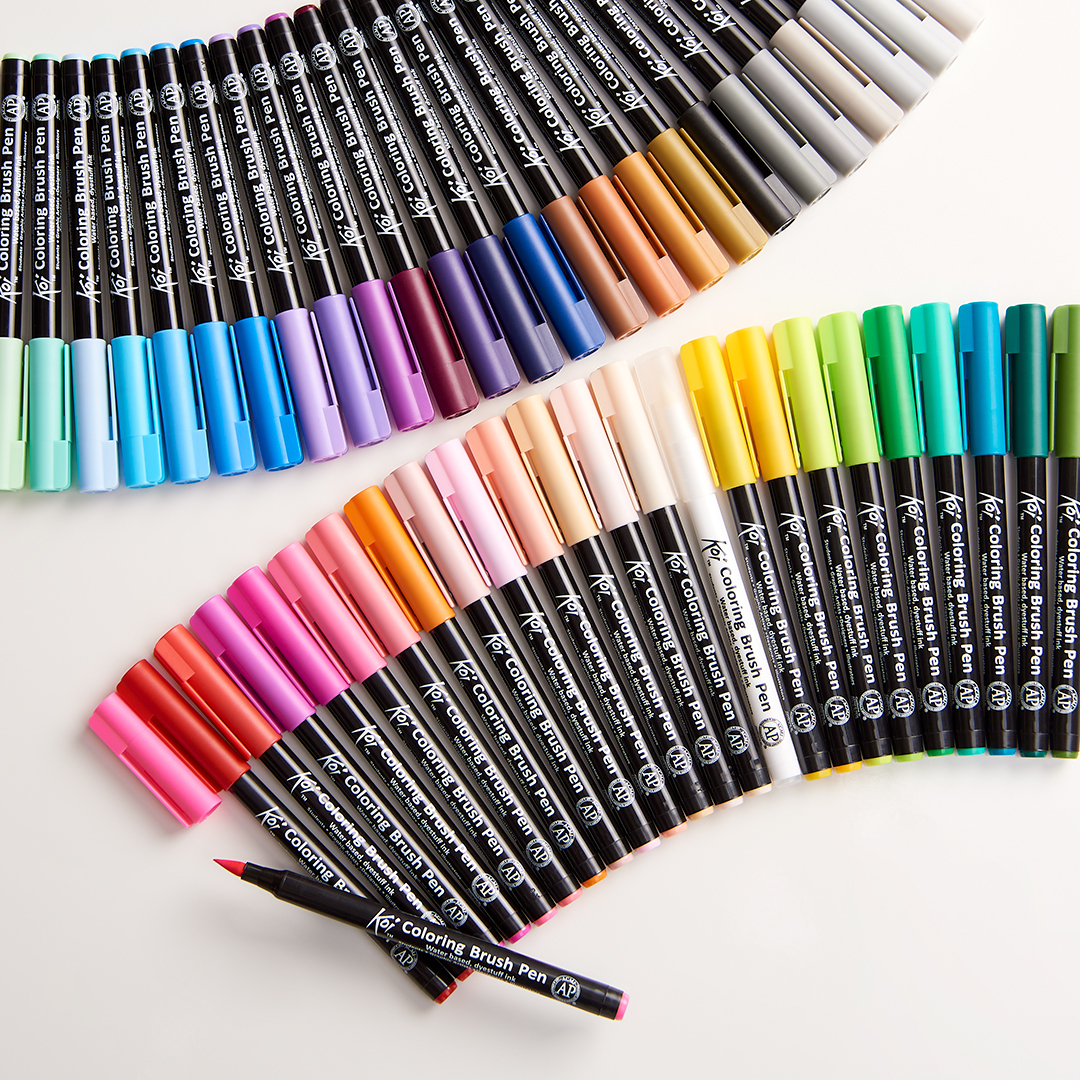Koi Coloring Brush Pen à l'unité