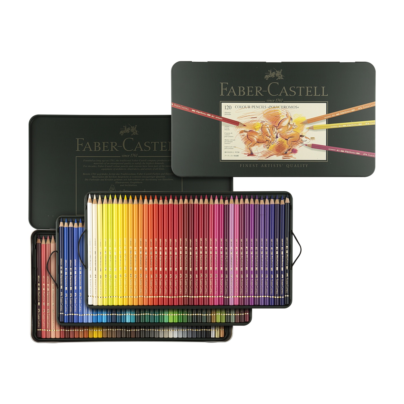 Le crayon de couleur Polychromos de Faber-Castell - Aux couleurs d