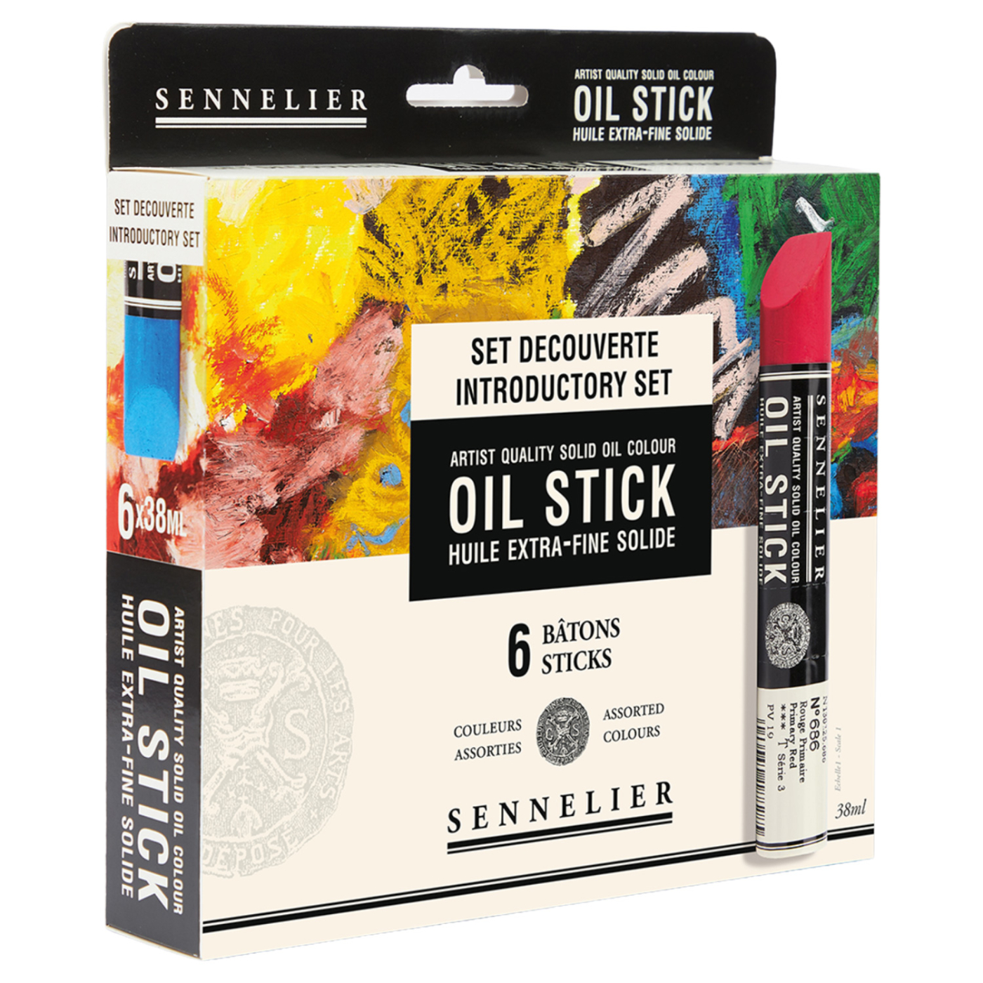 Crayon à l’huile kit de démarrage en 6 pièces