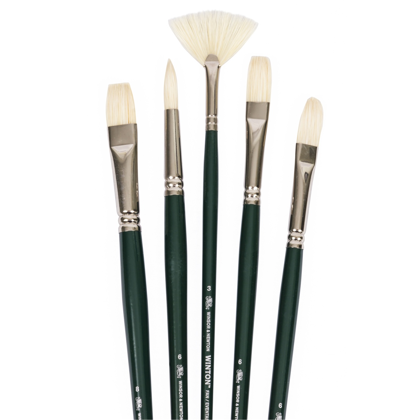 Winton pinceaux à poils de sanglier lot de 5 dans le groupe Matériels d'artistes / Pinceaux / Pinceaux en poils naturels chez Pen Store (107666)