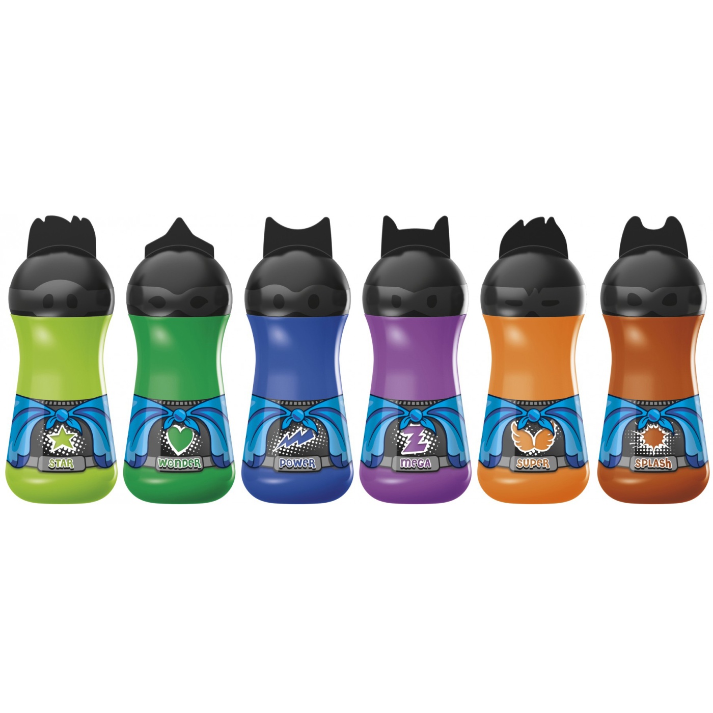 Color'Peps Peinture pour enfants Lot de 6 Secondary Colors (3 ans et +)
