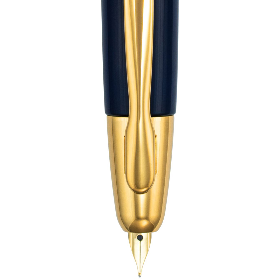 Capless Stylo-plume Black/Gold