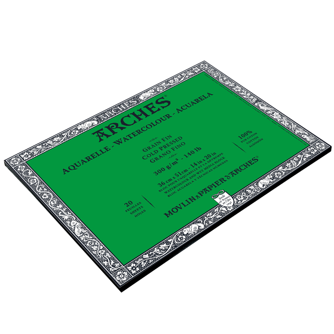 Bloc aquarelle CP 300g 36x51cm