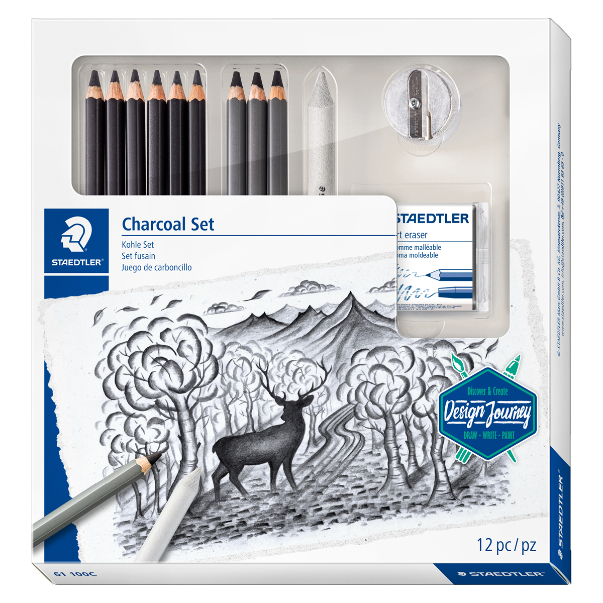 Staedtler ® Taille-crayon à double trou Twist and Close