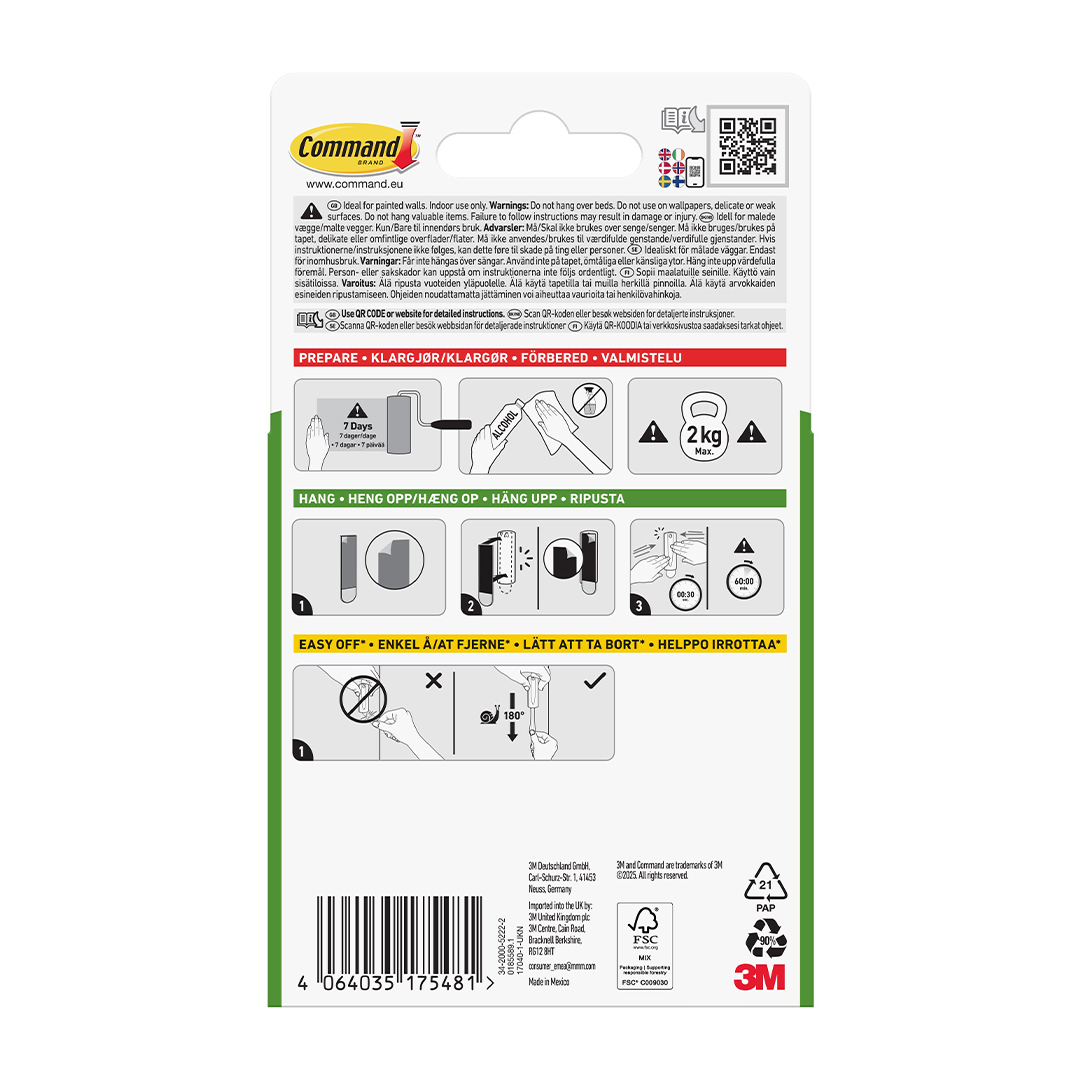 Command Crochet Accroche Cadre