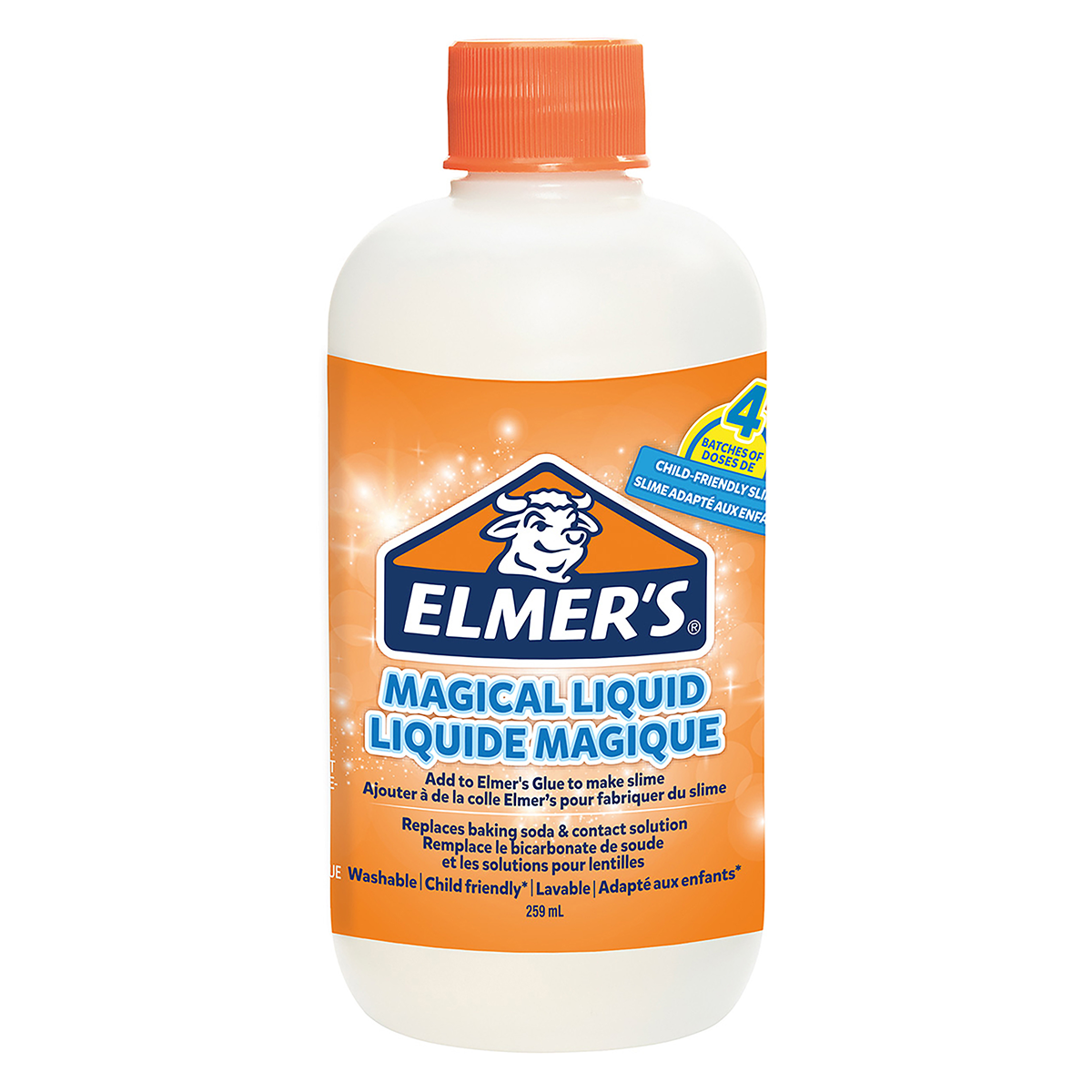 Elmer's colle liquide transparente, lavable et adaptée aux enfants