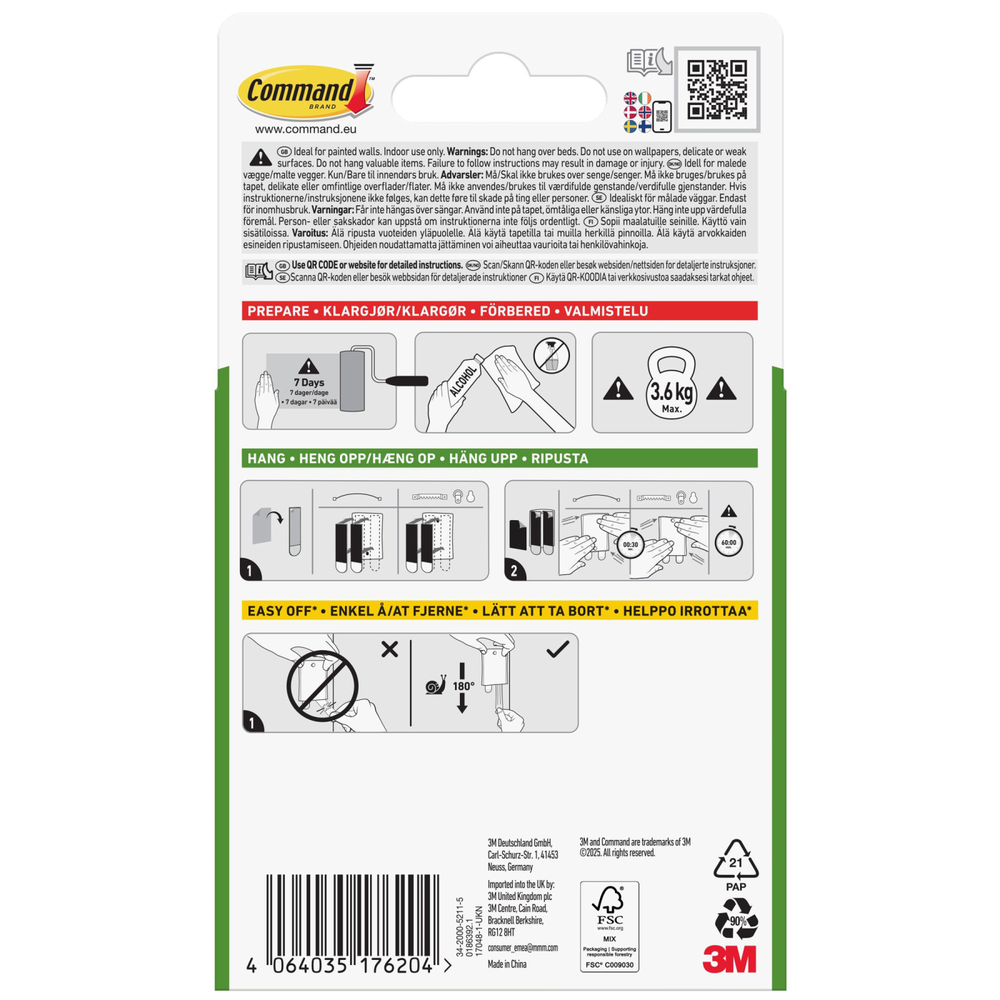 Command Hanging Accrocher Jumbo