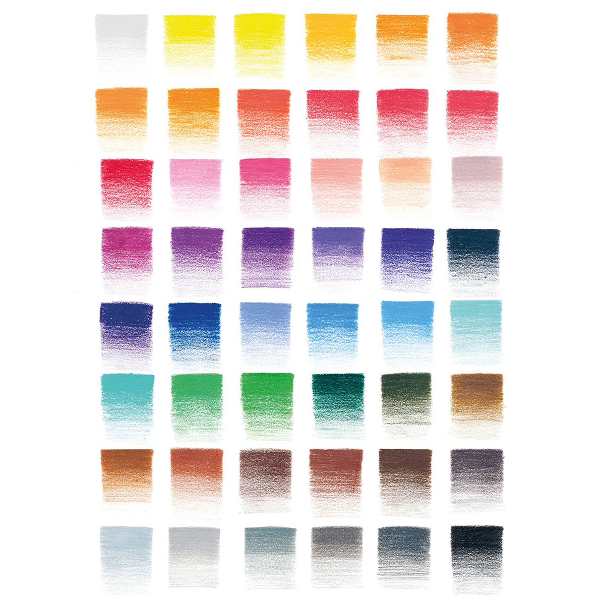 Studio Collection Crayons de couleurs Box Lot de 50 dans le groupe Stylos / Crayons d'artistes / Crayons de couleurs chez Pen Store (128772)
